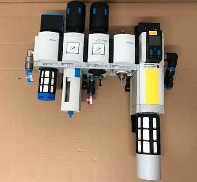 Festo MS6-EM1-1/2,MS6-LFR-1/2-D6-E-R-M-AS,MS6-FRM,MS6-SV,MS6-LRB Valve Assembly - photo 1 of 11