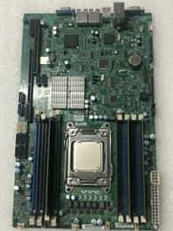 Super Micro X9SRW-F - Server Mainboard w/ CPU & RAM (SEE PHOTOS).