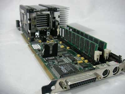 Radisys 34500-002 56-309-0111 Single Board Computer SBC 2 x P3 550MHZ & RAM - photo 1 of 6