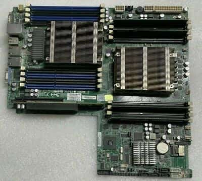Supermicro X9DRW-iF REV :1.02 Intel Motherboard w/ 2 x matched CPU & RAM - photo 1 of 10