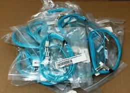 LOT OF 19 - 3PAR-10G-04M 850-200028 FC Cable 4M, 50UM, OM3, 1.6mm, Short, LC-LC