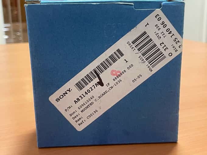 SONY A-8314-027-A  A8314027A MOUNTED C.BOARD, CN-1036 (CCU-700) - photo 1 of 7