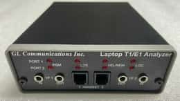 GL Communications Portable Tester 1ppm USB Dual Input Laptop T1/E1 Analyzer