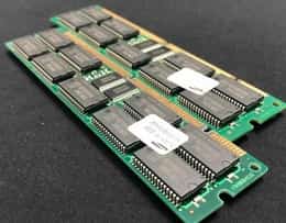 LOT OF 2 Samsung M372F1680DJ0-C60 EDO 128MB EDO Buffered ECC RAM Memory