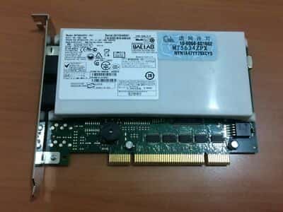 MULTI-TECH MT5634ZPX-PCI V92 56KBPS INTERNAL MODEM - photo 1 of 5