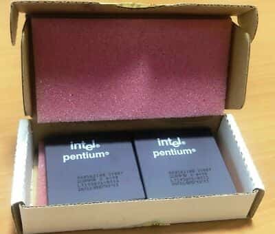 LOT of 2  NEW  Intel Pentium A80502-100 / A80502100  SY007 100mhz CPU Processor - photo 1 of 5