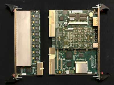 SecureLogix 8240 Controller board 16-0015 w/ 5510 DSP PMC Module Assy 16-0016 - photo 1 of 8
