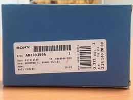 SONY A-8269-359-A  A8269359A MOUNTED C. BOARD VA-163 (BVP-550)