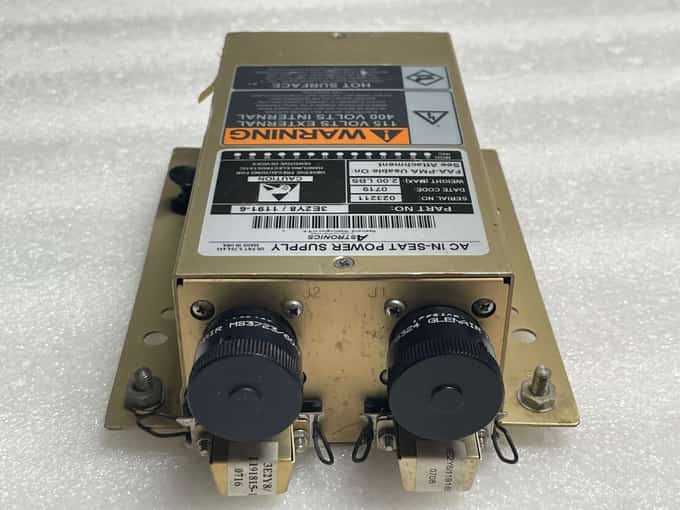 ASTRONICS IN-SEAT POWER SUPPLY ISPS P/N 3E2Y8 / 1191-6 - photo 1 of 5