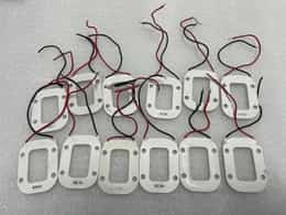 12 x Alma Lasers Soprano Ice Handpiece Window Tip 25 x 14mm Cooler