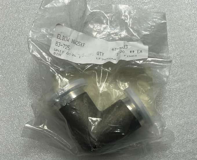 EDWARDS NW25 NW25KF Elbow 90 Degree Aluminium Vacuum Line Fitting Pump - photo 1 of 5