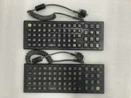 LOT OF 2 ZEBRA KYBD-QW-VC70-01R Keyboards.