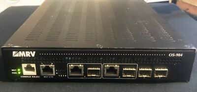 MRV 2 TRI-MODE 100FX/1000FX SFP RJ45 10/100/1000BASET + SFP OS-904 OS904/AC-1 - photo 1 of 5