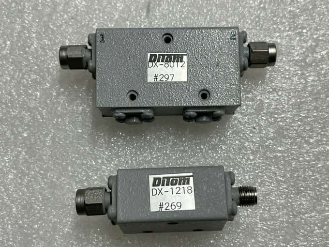 DiTom DX-8012 Double Pass Isolator + DiTom DX-1218 RF Isolator - photo 1 of 5