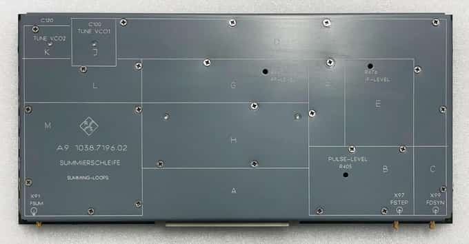 Rohde & Schwarz SMIQ 06B Signal Generator Module Summierschleife 1038.7196.02 A9 - photo 1 of 5