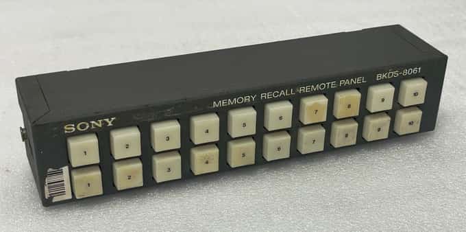 SONY BKDS-8061 Keyboard for BVE-2000 - photo 1 of 5