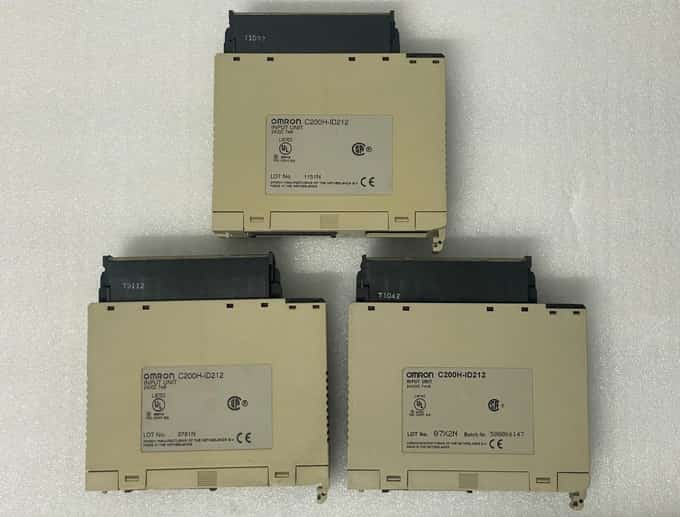 LOT OF 3 Omron C200H-ID212 Input Unit - photo 1 of 8