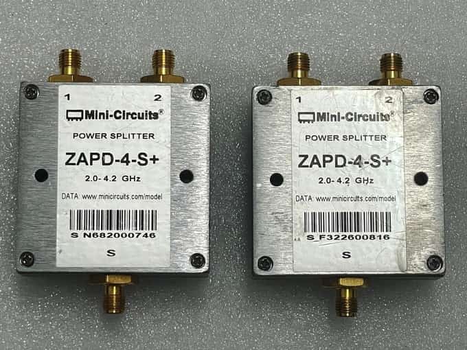 2 x Mini-Circuits power distributor ZAPD-4-S+ 2000-4200MHz SMA/N - photo 1 of 6