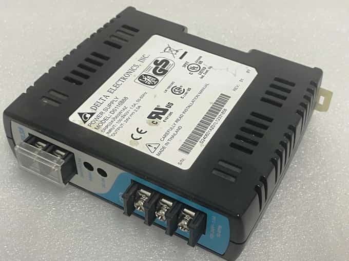 Delta D0116888 Cliq Din Rail Power Supply DRP024V060W1AZ 24V- 2.5A - photo 1 of 4