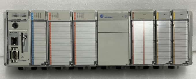 Allen Bradley CompactLogix 1769-L32E/A PLC, 1769-OF8V, with 8 Modules Total - photo 1 of 15