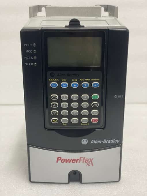Allen Bradley 20AD5P0A0AYNNNC0 PowerFlex 70 3-Phase AC Drive - photo 1 of 7