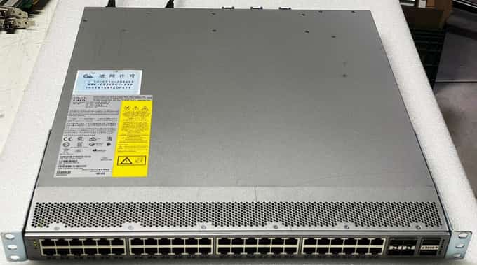 CISCO N9K-C9348GC-FXP /1G BASE-T ports and 2 x 40/100-Gbps QSFP28 - photo 1 of 6