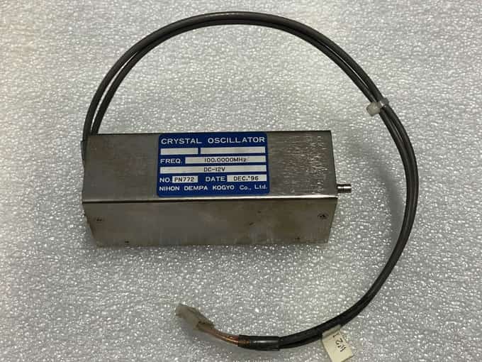 NIHON DEMPA KOGYO PN772 100MHz CRYSTAL OSCILLATOR - photo 1 of 4