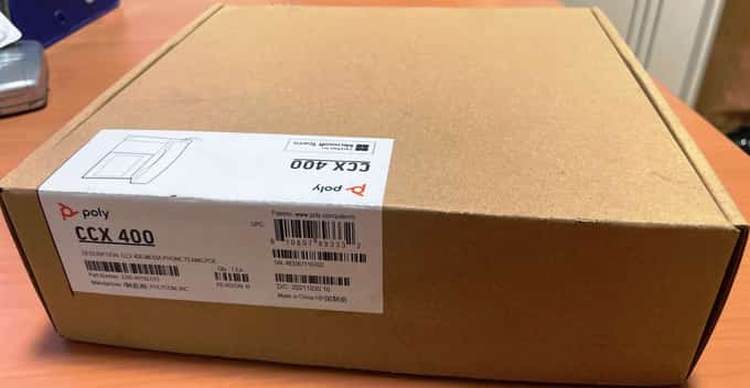 New Poly Polycom CCX 400 TEAMS Skype VoIP 2200-49700-019 Latest Firmware 2021 - photo 1 of 3
