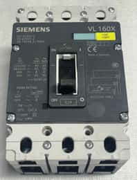 SIEMENS VL 160X 3VL1703-1DA33-0AA0 CIRCUIT BREAKER 32 AMPS 480V 55KA