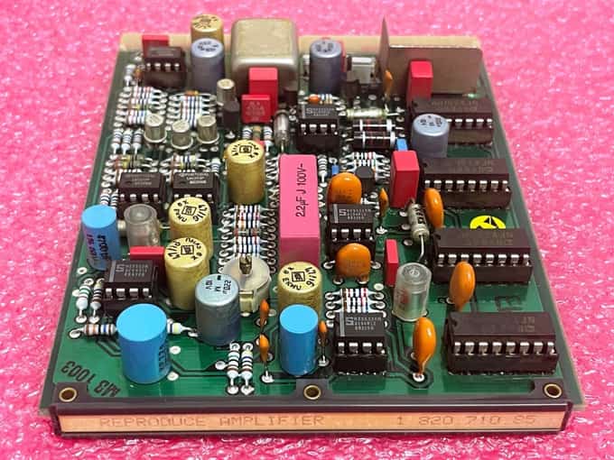 STUDER A820 A812 Reproduce Amplifier 1.820.710.85 - photo 1 of 5