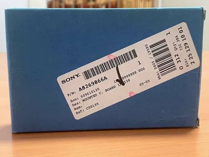 SONY A-8269-866-A A8269866A  MOUNTED C. BOARD IF-538  (FOR BVP500) - photo 1 of 11