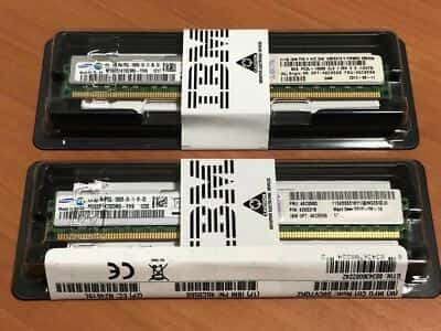 NEW SAMSUNG IBM 16GB (2X8GB) 2RX4 PC3-10600 MEMORY 46C0568 46C0580 43X5318 - photo 1 of 6