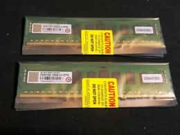 2 x Transcend / Samsung 8GB M393A1G40DB0-V07 DDR4 SDRAM Memory D00108-1508 - NEW