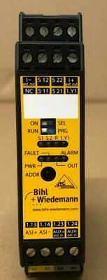 Bihl+Wiedemann BWU2236 AS-i Safety Relay Output Module - photo 1 of 4