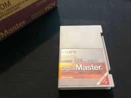 LOT OF 5 Sony PHDV-124DM HDV DVCAM Digital Master Video Cassette