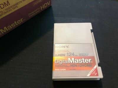 LOT OF 5 Sony PHDV-124DM HDV DVCAM Digital Master Video Cassette - photo 1 of 4