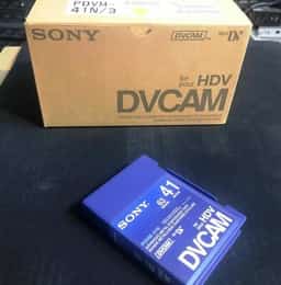 1 X Sony HDV (63min) / DVCAM (41min) Mini DV Tape PDVM-41N