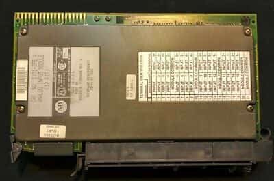 ALLEN BRADLEY 1771-IFE SERIES A ,FIRMWARE REV.L ANALOG INPUT MODULE (12 BIT) - photo 1 of 5