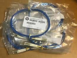 LOT OF 3 HP 653728-002  QK733A 2 Meter Premier Flex OM4 LC/LC FC Cable