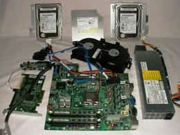 NEW DELL Poweradge R200 Complete set Motherboard, DVD, HDD's, Raid, PS, SPU, RAM