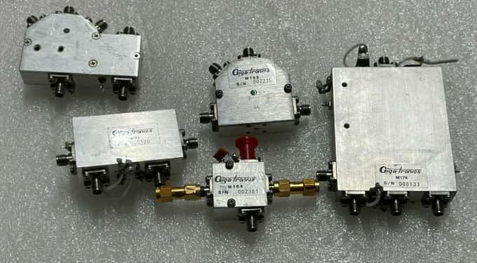 LOT of 5 Giga-Tronics modules: M161 M164 M165 M176 M179 - photo 1 of 6