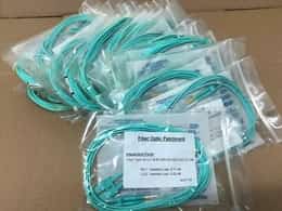 Lot of 30 - LC-LC M.M OM3 50/125 DUPLEX 3M Fiber Optic Patchcord Cables