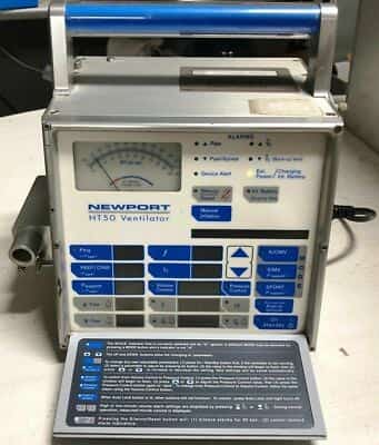 Newport HT50 HT50-H1 Ventilator Medical - photo 1 of 12