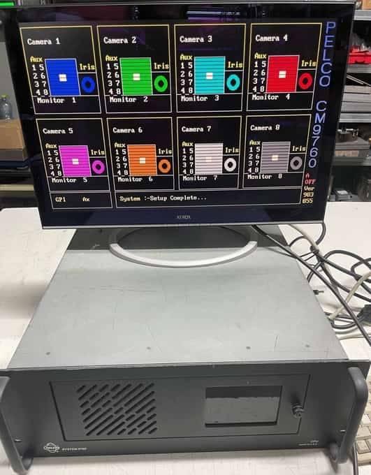 Pelco CM9760-CC1 CPU Controller For Large Matrix - photo 1 of 10