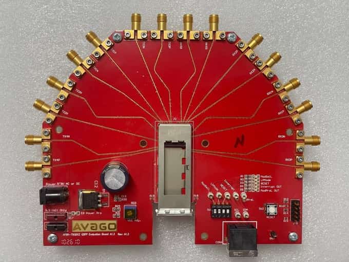 AVAGO AFBR-79QEKZ QSFP Evaluation Board A1.3 - photo 1 of 5