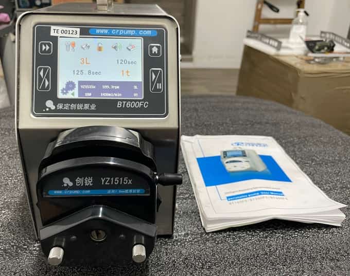 CRPUMP BT600FC/YZ1515x Liquid Filling Peristaltic Pump - photo 1 of 9