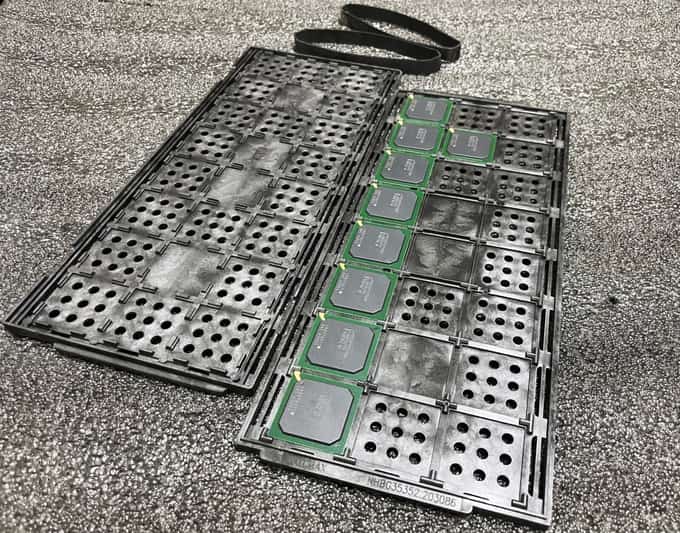 LOT OF 9 Intel PRIXP422ABB New RISC Microprocessors - photo 1 of 5
