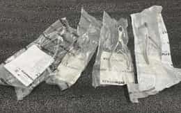 LOT OF 4 KLS MARTIN 36-856-02-07  Nasal speculum, acc. to Killian, 50 mm, fig. 2