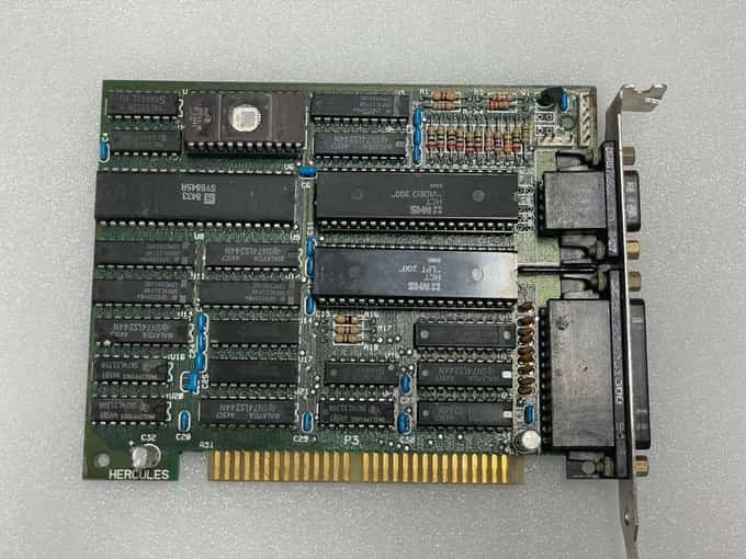 HERCULES COMPUTER TECHNOLOGY, HGC, GRAPHICS CARD GB200 REV B - photo 1 of 5