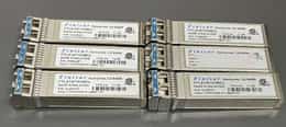LOT OF 6 Finisar FTLX1471D3BCL 10Gb/s 10km